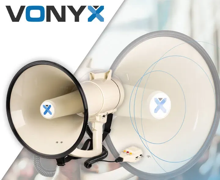 megafon-120w-meg120-vonyx-stan-nowy-funkcje-wbudowany-mikrofon-odtwarzanie-plikow-audio-funkcja-powerbanku-tryb-glosnomowiacy-odbieranie-polaczen-odpornosc-na-zachlapanie-radio-fm-funkcja-karaoke-brak