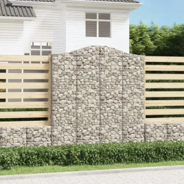 vidaxl-kosze-gabionowe-3-szt-200x50x220-240-cm-galwanizowane-zelazo
