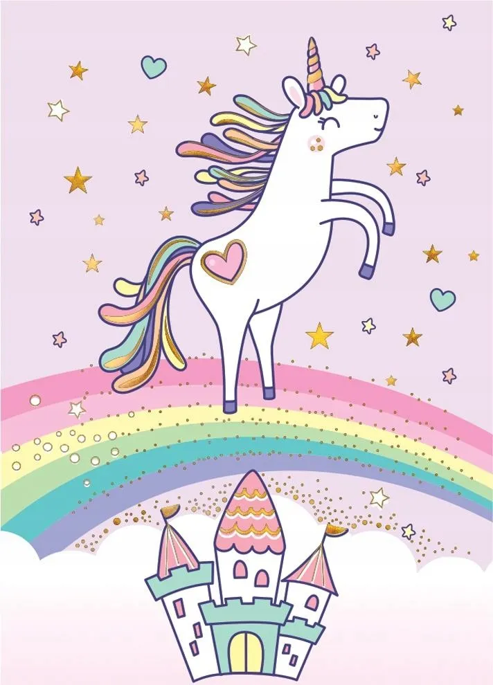 karnet-b8-mini-unicorn-tecza