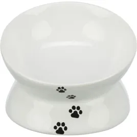 miska-ceramiczna-podwyzszona-dla-kota-na-karme-wode-trixie-015l-13cm-biala