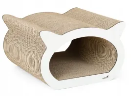 wytrzymaly-drapak-z-funkcja-legowiska-dla-kota-gattino-luna-bialy-37cm