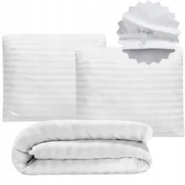 posciel-biala-hotelowa-220x200-2x-70x80-50x60-50x70-adamaszek-1cm-z-zamkiem