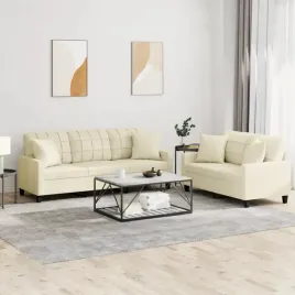 vidaxl-2-cz-komplet-wypoczynkowy-z-poduszkami-kremowy-ekoskora