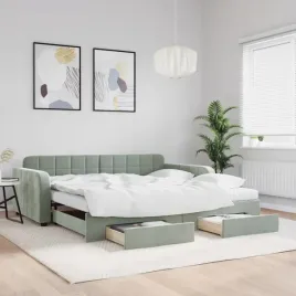 vidaxl-sofa-rozsuwana-z-szufladami-jasnoszara-100x200-cm-aksamit