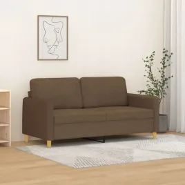 vidaxl-sofa-2-osobowa-brazowa-140-cm-tapicerowana-tkanina