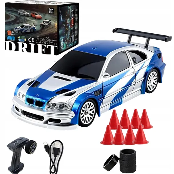 AUTO POJAZD RC DO DRIFTU BMW ZDALNIE STEROWANE NA PILOT AUTKO