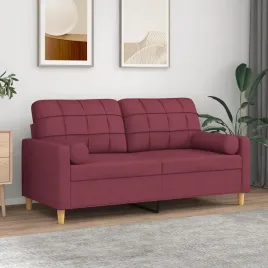 vidaxl-2-osobowa-sofa-z-poduszkami-winna-czerwien-140-cm-tkanina