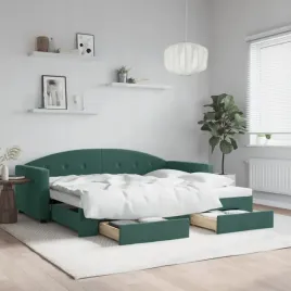 vidaxl-sofa-rozsuwana-z-szufladami-ciemnozielona-90x200-cm-aksamit