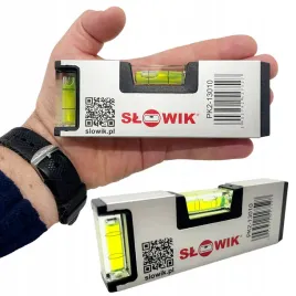 poziomica-kieszonkowa-mala-14cm-srebrna-slowik-pk2-poziomnica-anodowana