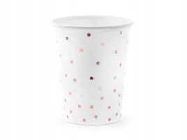 kubeczki-kropki-biale-260ml-6szt