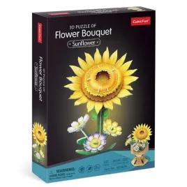 klocki-puzzle-bukiet-slonecznikow-puzzle-3d-nowa-kolekcja-prezent-ozdoba