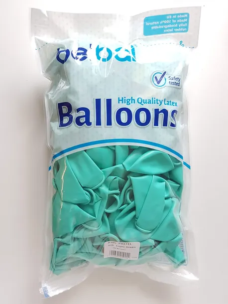 balony-b105-pastel-light-green-100szt-ksztalt-klasyczny