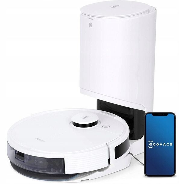 ﻿Robot sprzątający Ecovacs DEEBOT OZMO N8+ biały