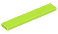 lego-6636-limonkowy-6167465-gladka-plytka-1x6-szt-nowy