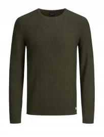jack-and-jones-premium-jprblucarlos-crew-neck-jumper-olive-night-xs