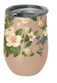 kubek-ze-stali-nierdzewnej-z-pokrywka-bezowy-w-kwiaty-420-ml-chic-mic