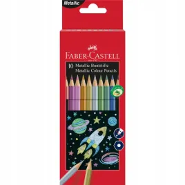faber-castell-kredki-olowkowe-metaliczne-szesciokatne-10-kolorow