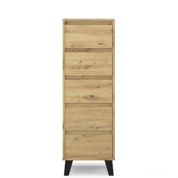 borg-komoda-5s-40-dab-artisan-glebokosc-mebla-38-8-cm