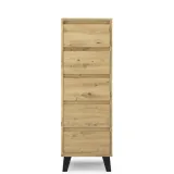 borg-komoda-5s-40-dab-artisan-glebokosc-mebla-38-8-cm