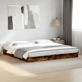 vidaxl-rama-lozka-bez-materaca-dab-wedzony-180x200cm-drewno-klejone