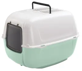 bialo-pistacjowa-kuweta-dla-kota-filtry-weglowe-ferplast-prima-39x52x38cm