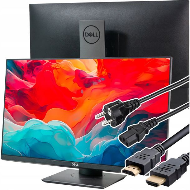 ﻿MONITOR 24” DELL P2419H FULLHD LED IPS DP HDMI USB