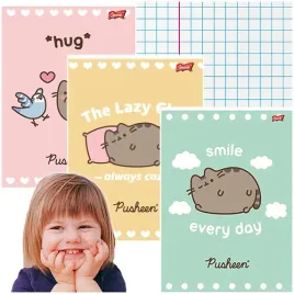 zeszyt-a5-kratka-32-kartki-laminowany-unipap-majewski-pusheen-kotek-3-szt