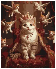 malowanie-po-numerach-krolewski-kot-40x50cm