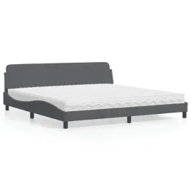vidaxl-lozko-z-materacem-ciemnoszare-200x200-cm-aksamit