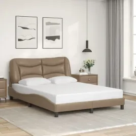 vidaxl-rama-lozka-z-zaglowkiem-cappuccino-140x190-cm-sztuczna-skora