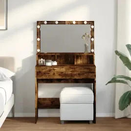 vidaxl-toaletka-z-oswietleniem-led-przydymiony-dab-80x41x1345-cm