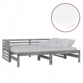 lozko-wysuwane-2-x-90x200-cm-szare-lite-drewno-sosnowe