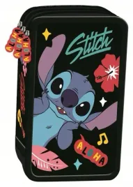 piornik-potrojny-z-wyposazeniem-stitch-black-aloha