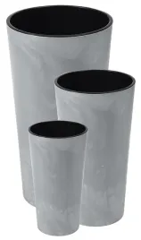 zestaw-3-okraglych-donic-z-wkladem-szary-beton-wysokie-26-36-47cm