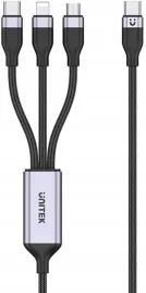 unitek-przewod-ladujacy-usb-3-w-1-czarny