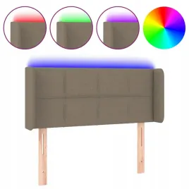zaglowek-do-lozka-z-led-taupe-103x16x78-88