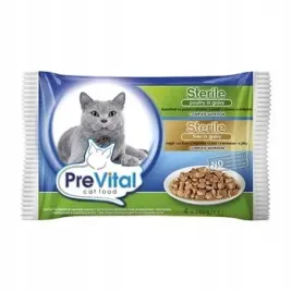 pelnoporcjowa-karma-dla-kotow-prevital-sterile-4-x-100g-2x-drob-i-2x-watrob