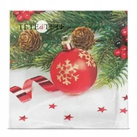 serwetki-tete-a-tete-serwetki-red-bauble-serwetki-tete-a-tete-3-warstwowe