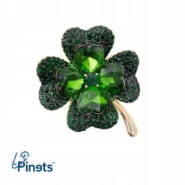 pinets-broszka-koniczynka-na-szczescie-zielona-z-cyrkoniami