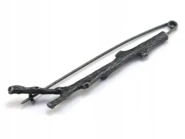 agrafka-ozdobna-broszka-gunmetal-a006