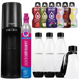 zestaw-saturator-do-gazowanej-wody-sodastream-terra-black-butelki