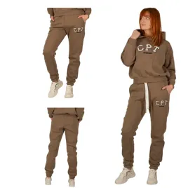 spodnie-damskie-dresowe-luzne-bezowe-captain-mike-l-xl