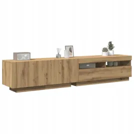 vidaxl-szafka-pod-tv-z-oswietleniem-led-dab-artisan-200x35x40-cm