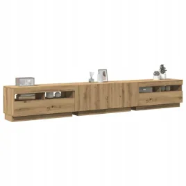 vidaxl-szafka-pod-tv-z-oswietleniem-led-dab-artisan-260x35x40-cm