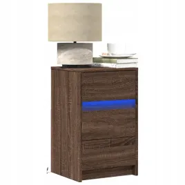 vidaxl-szafka-nocna-z-led-kolor-brazowy-dab-material-drewnopochodny
