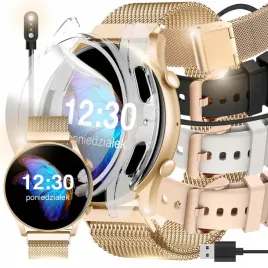 smartwatch-zegarek-damski-polskie-menu-rozmowy-sport-smart-watch-4-paski