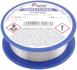cyna-do-lutowania-z-topnikiem-sw26-cynel-056-mm-100-g-cyna-056-100