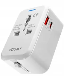 voomy-20w-uniwersalna-wtyczka-swiatowa-150-krajow-usb-c-and-usb-a-biala