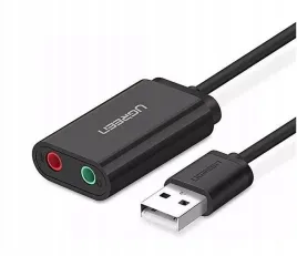ugreen-zewnetrzna-karta-dzwiekowa-usb-minijack-adapter-3-5mm-mikrofon-15cm