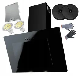 okap-kuchenny-kominowy-czarny-szklo-led-60-cm-filtr-zestaw-lux-full